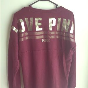 Pink Victoria Secret sweater